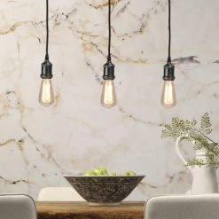 It's About Romi Suspensions Suspension Noire H7cm -Luminaires Ventes suspension noire h7cm 1