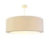 Abat-jours Suspensions Suspension Silvio Beige T 65 X H 25 -Luminaires Ventes suspension silvio beige t 65 x h 25