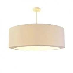 Abat-jours Suspensions Suspension Silvio Beige T 65 X H 25