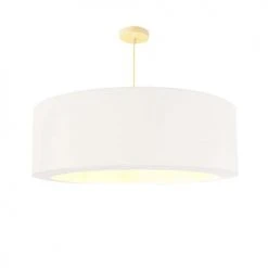 Abat-jours Suspensions Suspension Silvio Blanc Cassé T 65 X H 25