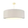 Abat-jours Suspensions Suspension Silvio Gris Clair T 65 X H 25 -Luminaires Ventes suspension silvio gris clair t 65 x h 25 1
