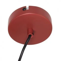 Maisons Du Monde Suspensions Suspension Sphérique En Verre Et Métal Rouge H21 -Luminaires Ventes suspension spherique en verre et metal rouge h21 1000 11 37 228202 4