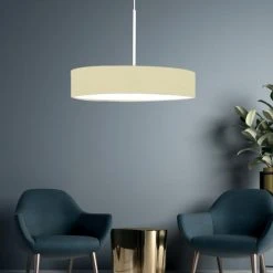 Luminaires Ventes -Luminaires Ventes suspension stella beige t 65 x h 20 1