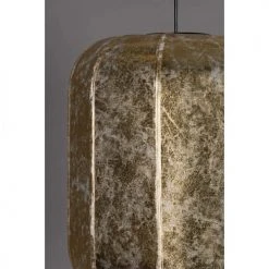 Dutchbone Suspensions Suspension Style Lanterne Japonaise D40cm Or -Luminaires Ventes suspension style lanterne japonaise d40cm or 3