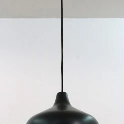 Gérard Lamy Suspensions Suspension Terre Cuite Ø 26 Cm Noir -Luminaires Ventes suspension terre cuite oe 26 cm noir 2