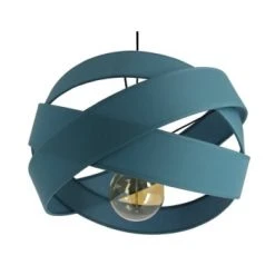 Metropolight Suspensions Suspension Textile Jaune D38cm -Luminaires Ventes suspension textile bleu d38cm