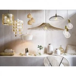 Maisons Du Monde Suspensions Suspension Tressée D110 -Luminaires Ventes suspension tressee d110 1000 16 26 165256 12