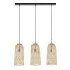 Maisons Du Monde Suspensions Suspension Triple En Bambou Et Métal Noir -Luminaires Ventes suspension triple en bambou et metal noir 1000 16 3 210374 1