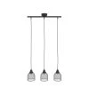 Potiron Paris Suspensions Suspension Triple En Métal Noir -Luminaires Ventes suspension triple en metal noir