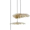 Maisons Du Monde Suspensions Suspension Triple Feuilles De Palmier En Métal Doré -Luminaires Ventes suspension triple feuilles de palmier en metal dore 1000 13 24 201293 1