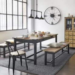 Maisons Du Monde Luminaires Suspension Triple Indus Tuyaux En Métal Noir -Luminaires Ventes suspension triple indus tuyaux en metal noir 1000 8 37 165554 12