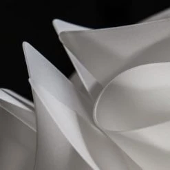 SLAMP Suspensions Suspension Veli Plastique Blanc 42x36x42 Cm -Luminaires Ventes suspension veli plastique blanc 42x36x42 cm 2