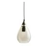 Bepurehome Suspensions Suspension Vintage En Verre D14x28cm Marron -Luminaires Ventes suspension vintage en verre d14x28cm marron